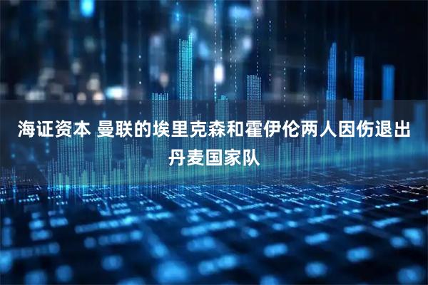 海证资本 曼联的埃里克森和霍伊伦两人因伤退出丹麦国家队