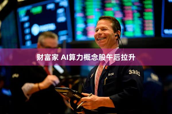 财富家 AI算力概念股午后拉升